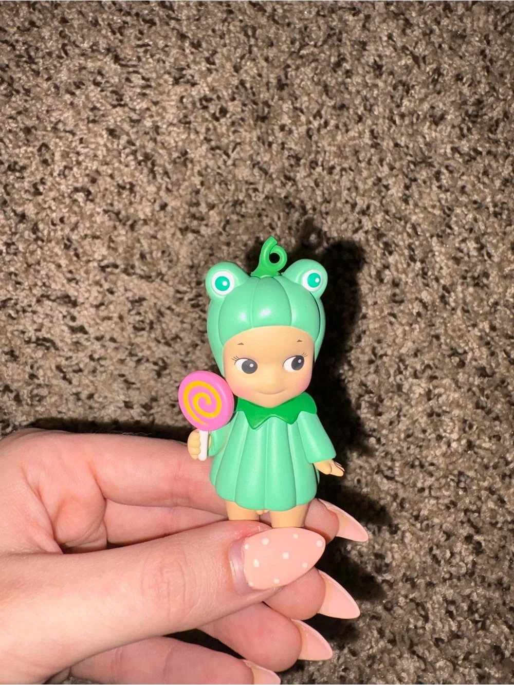 Pumpkin Patch Frog Sonny Angel